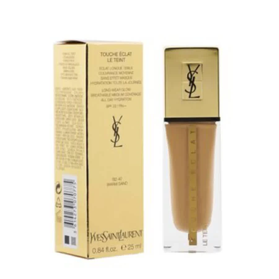 商品Yves Saint Laurent|Unisex Touche Eclat Le Teint Long Wear Glow Foundation SPF22 0.84 oz # BD40 Warm Sand Makeup 3614273070775,价格¥271,第2张图片详细描述