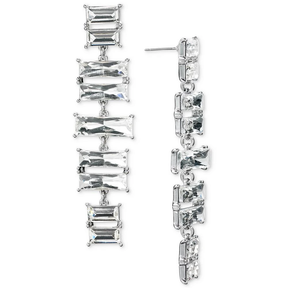 商品INC International|Crystal Linear Earrings, Created for Macy's,价格¥44,第1张图片