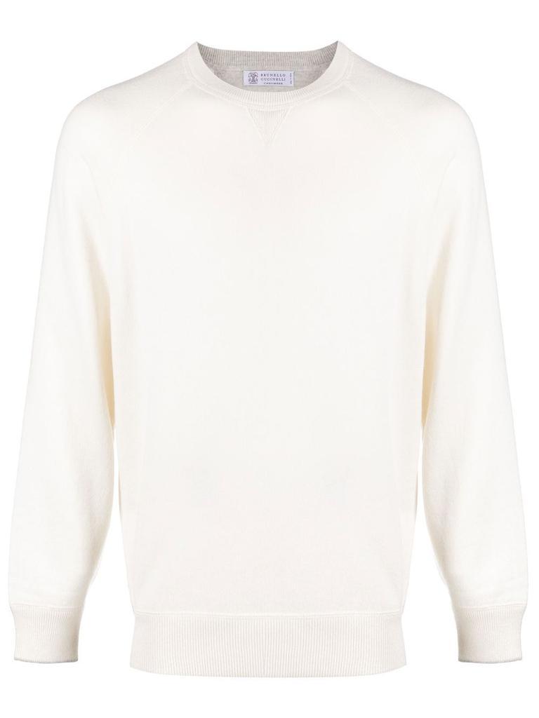 商品Brunello Cucinelli|BRUNELLO CUCINELLI - Cashmere Crewneck Jumper,价格¥7516,第1张图片