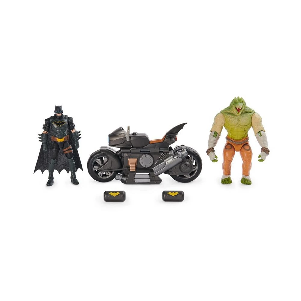 商品Batman|Converting Batcycle Battle Pack with Exclusive 4" Killer Croc and Batman Action Figure,价格¥112,第1张图片