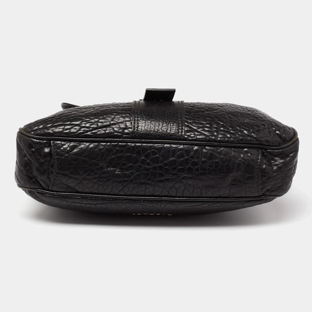 Bvlgari Black Leather Leoni Flap Shoulder Bag 商品