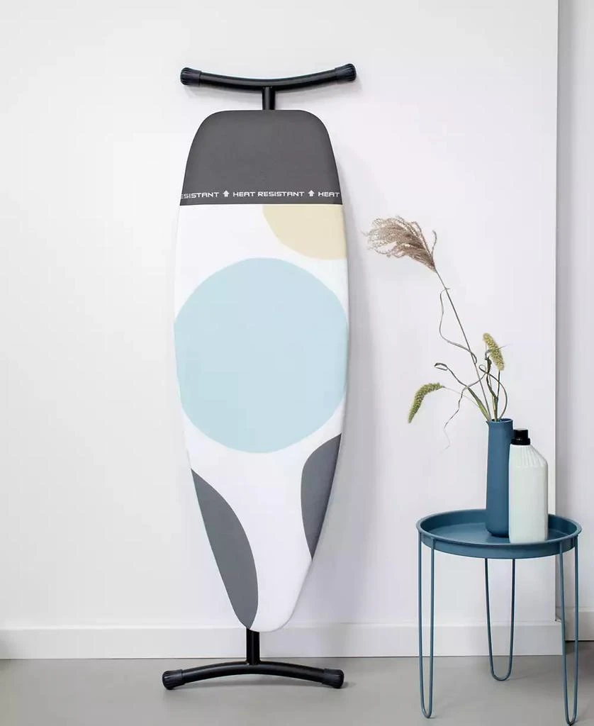 商品Brabantia|Ironing Board D, 53" x 18", 135 x 45 Centimeter with Heat Resistant Iron Parking Zone, 1.4" 35 Millimeter and Black Frame,价格¥1832,第5张图片详细描述