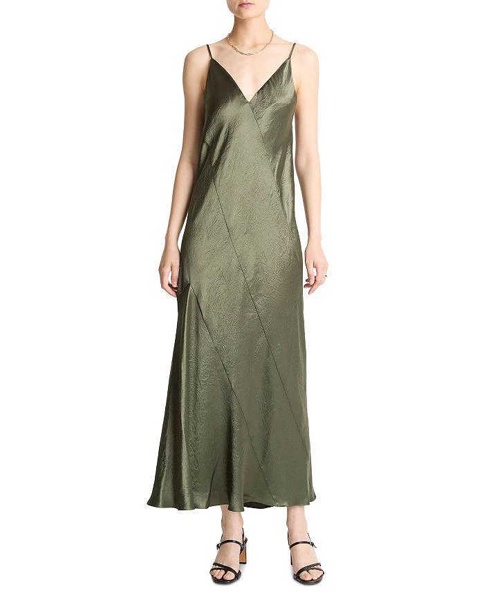商品Vince|Paneled Bias Slip Dress,价格¥4159,第1张图片详细描述