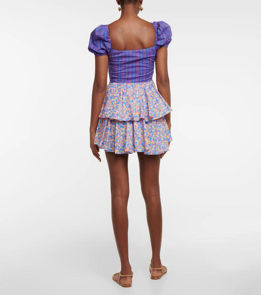 商品CAROLINE CONSTAS|Louisa floral minidress,价格¥2253,第3张图片详细描述