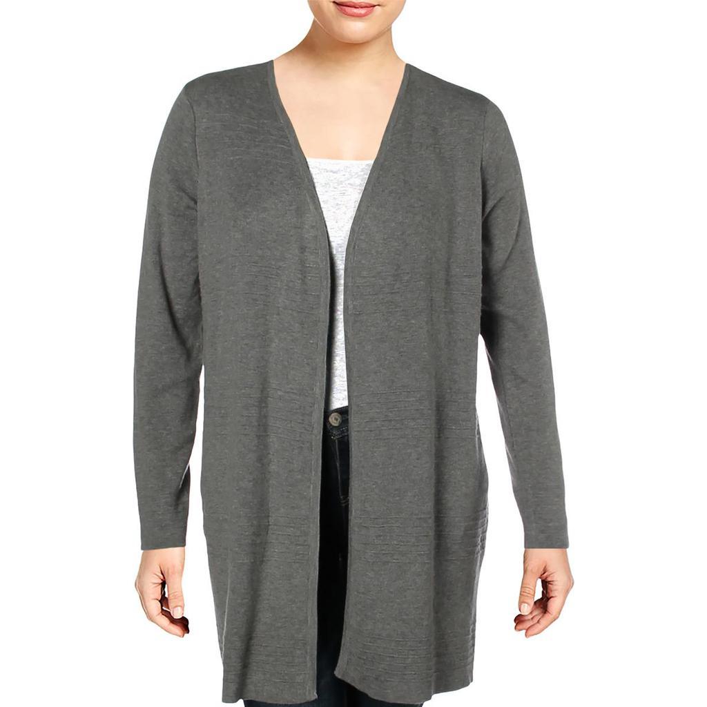 商品Charter Club|Charter Club Womens Wool Heathered Cardigan Sweater,价格¥117,第1张图片