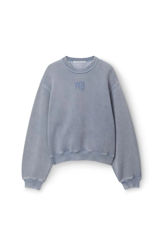 商品Alexander Wang|Puff Logo Sweatshirt In Terry,价格¥2168,第1张图片