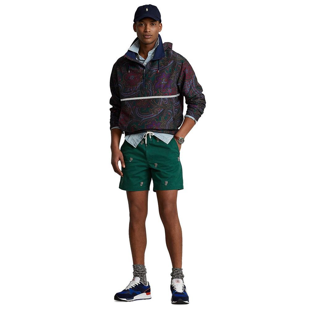 商品Ralph Lauren|Men's 6-Inch Polo Prepster P-Wing Chino Shorts,价格¥690,第6张图片详细描述