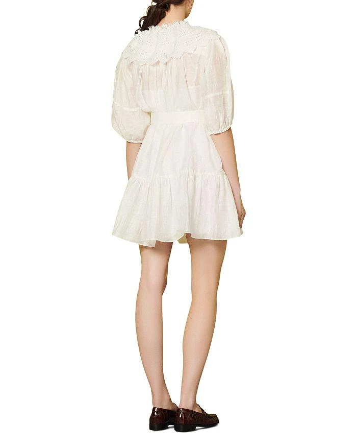 商品Sandro|Emiliana Embroidered Collar Dress,价格¥1998,第2张图片详细描述