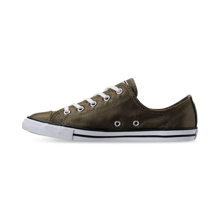 商品Converse|Women's Chuck Taylor Dainty Satin Casual Sneakers from Finish Line,价格¥195,第4张图片详细描述