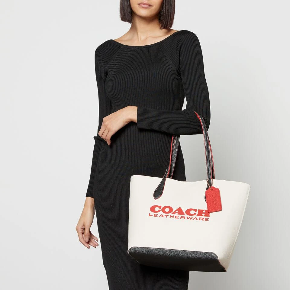 商品Coach|Coach Kia Leather Tote Bag,价格¥1242,第2张图片详细描述