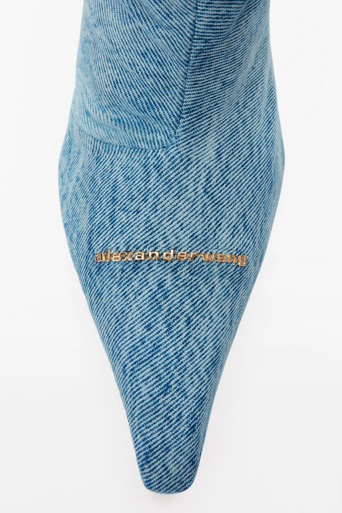 商品Alexander Wang|VIOLA 65 SLOUCH BOOT IN WASHED DENIM,价格¥7152,第2张图片详细描述