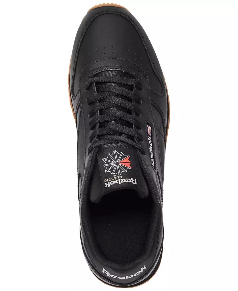 商品Reebok|Men's Classic Leather Casual Sneakers from Finish Line,价格¥292,第5张图片详细描述