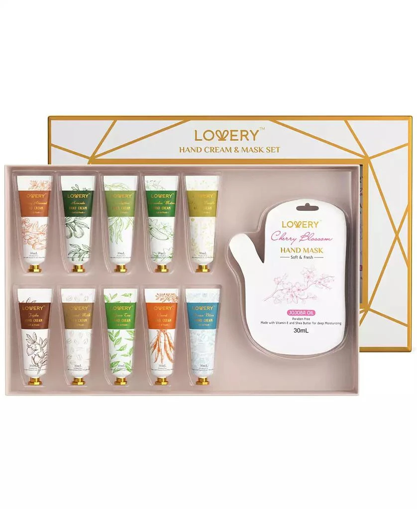 商品Lovery|Moisturizing Hand Cream and Hand Mask Gift Set, 15 Piece,价格¥254,第2张图片详细描述