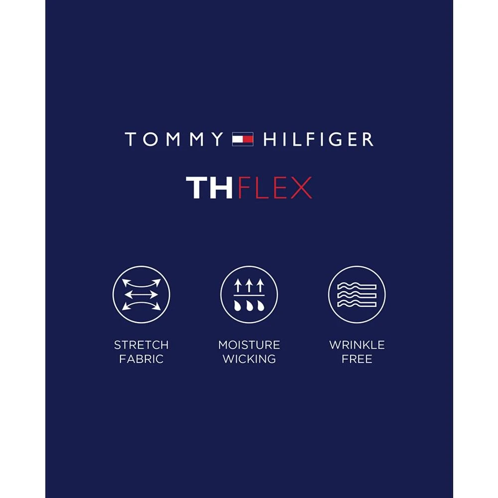 商品Tommy Hilfiger|男士无褶休闲修身弹力正装衬衫,价格¥239,第2张图片详细描述