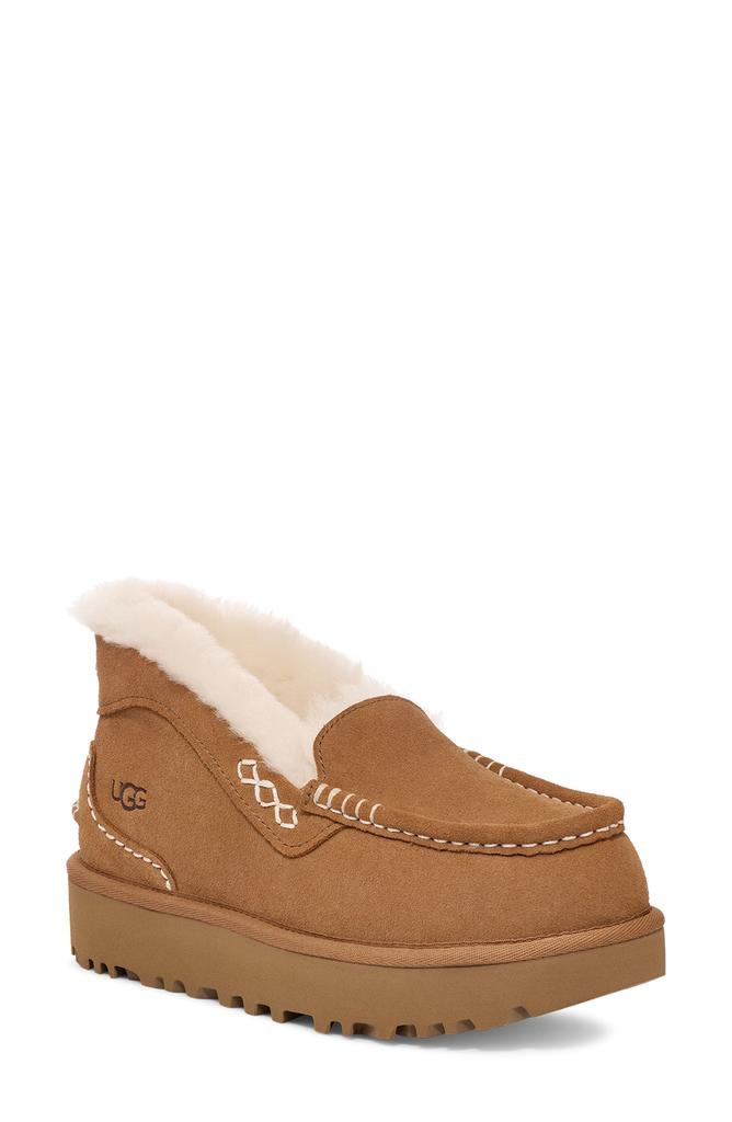 Ansley Parc Genuine Shearling Platform Slipper – On Sale Now with