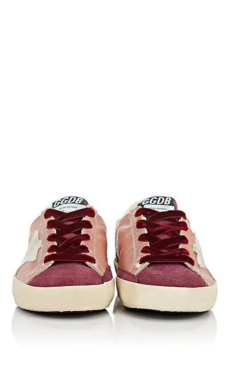 商品Golden Goose|Kids' Superstar Leather & Suede Sneakers,价格¥789,第2张图片详细描述