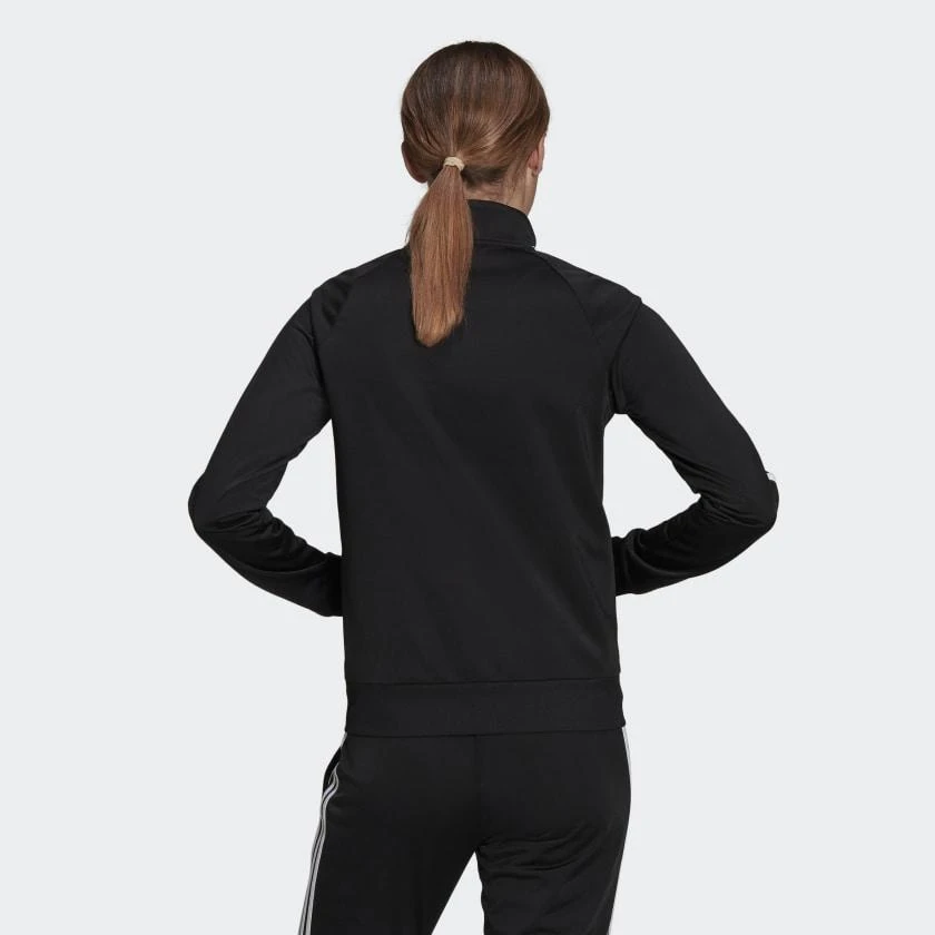 商品Adidas|Women's adidas Primegreen Essentials Warm-Up Slim 3-Stripes Track Jacket,价格¥263,第3张图片详细描述