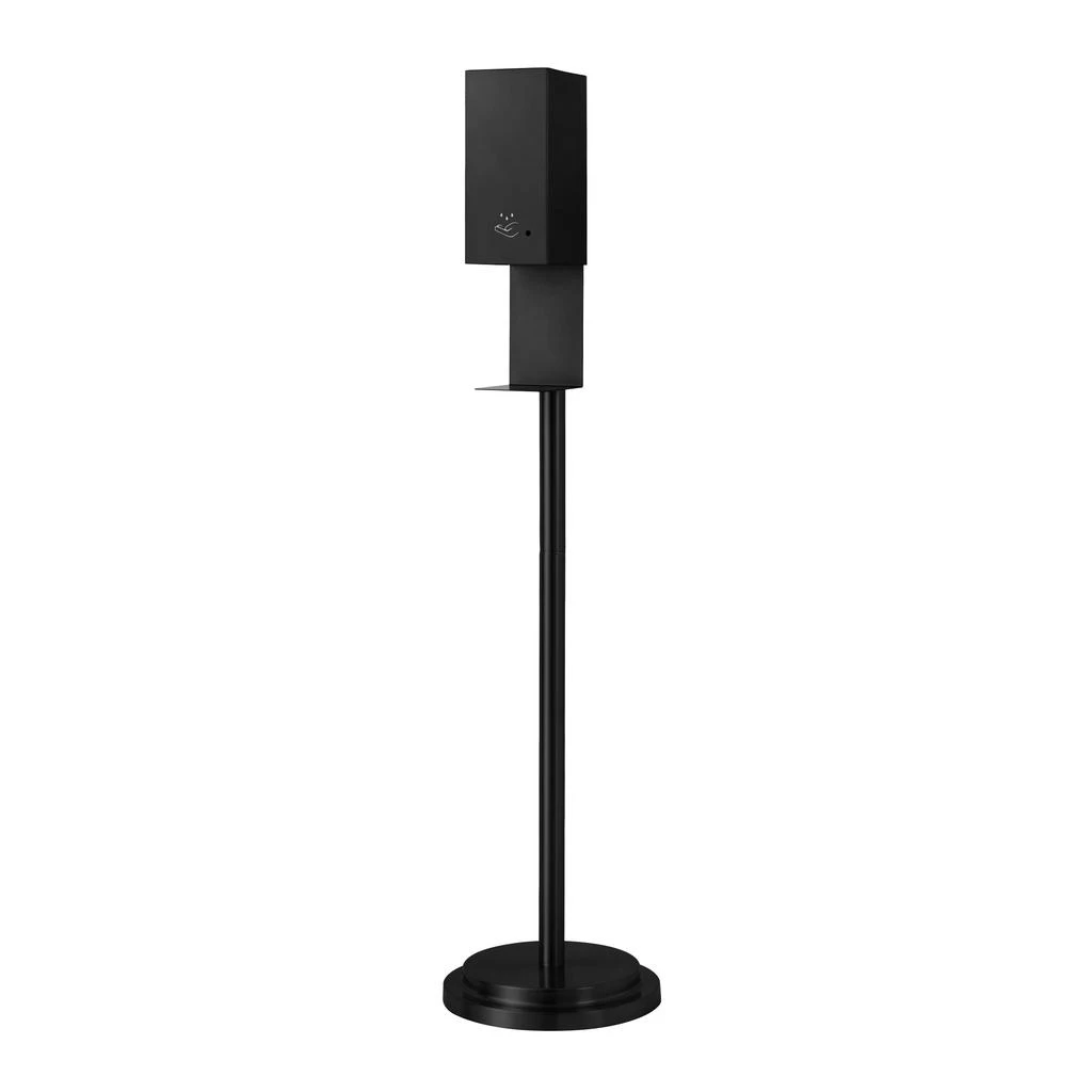商品Nova of California|Luxe Floor Stand Touchless Hand Sanitizer Dispenser - 54", Matte Black, Powermist,价格¥3158,第2张图片详细描述
