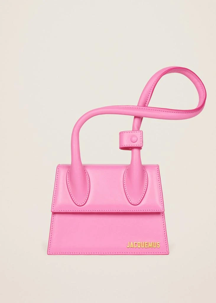 商品Jacquemus|Jacquemus Pink 'Le Chiquito Noeud' Coiled Bag,价格¥4946,第4张图片详细描述