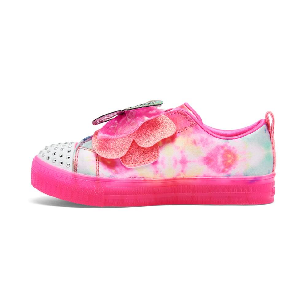 Little Girls Twinkle Toes- Shuffle Brights Stay-Put Light-Up Casual Sneakers from Finish Line商品第3张图片规格展示