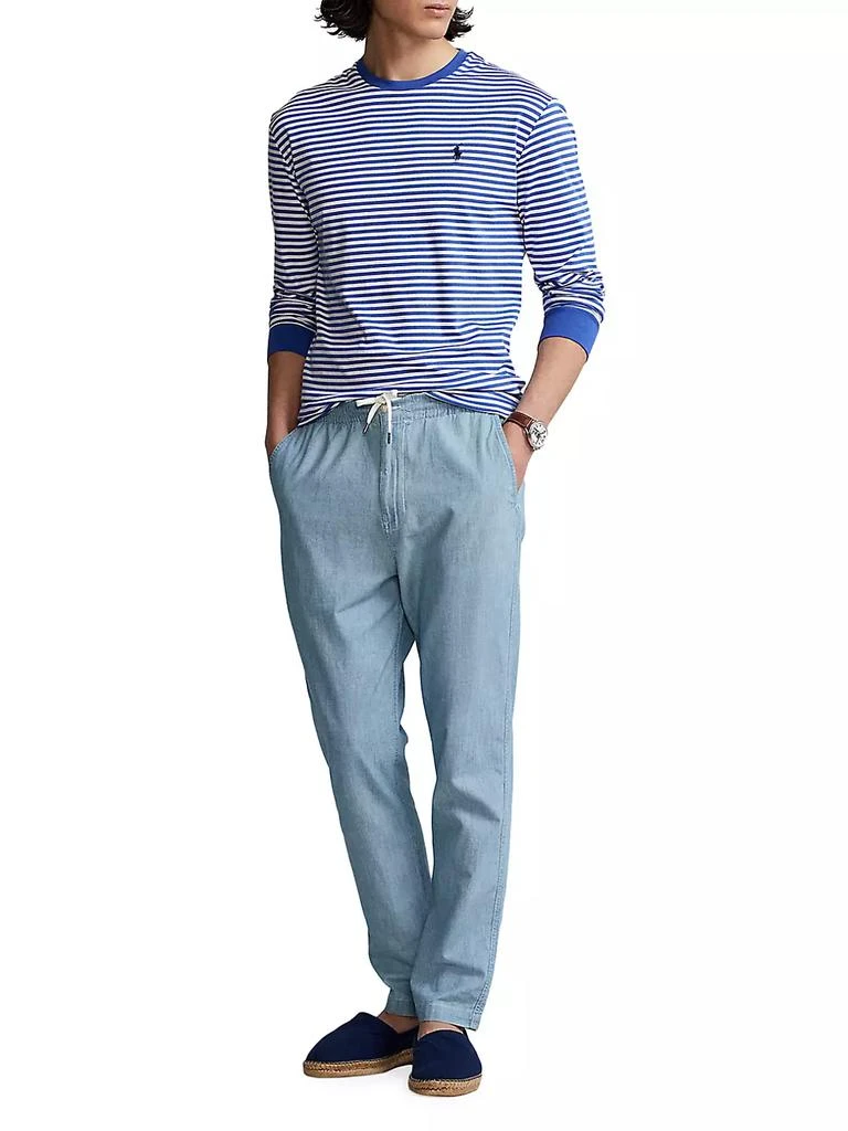 商品Ralph Lauren|Stretch Twill Flat Front Pants,价格¥847,第2张图片详细描述
