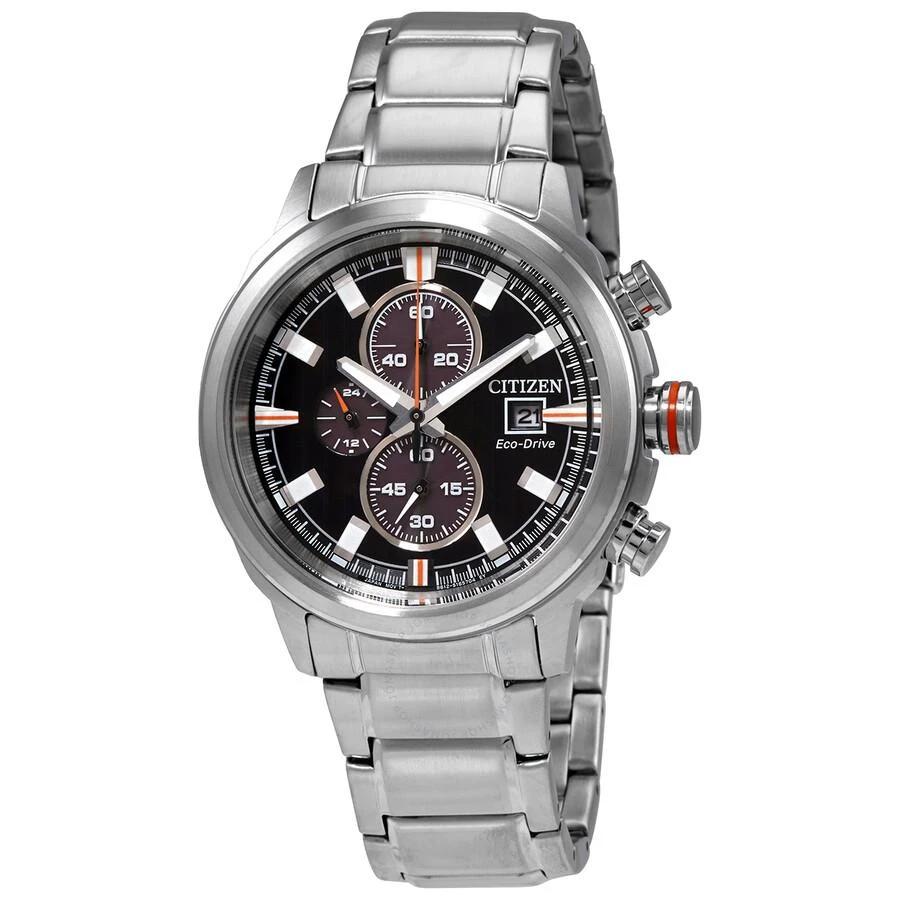 商品Citizen|Eco-Drive Chronograph Black Dial Men's Watch CA0730-85E,价格¥960,第1张图片