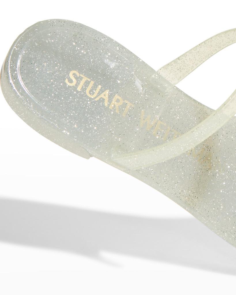 商品Stuart Weitzman|Sawyer Dual-Band Flat Sandals,价格¥704,第6张图片详细描述