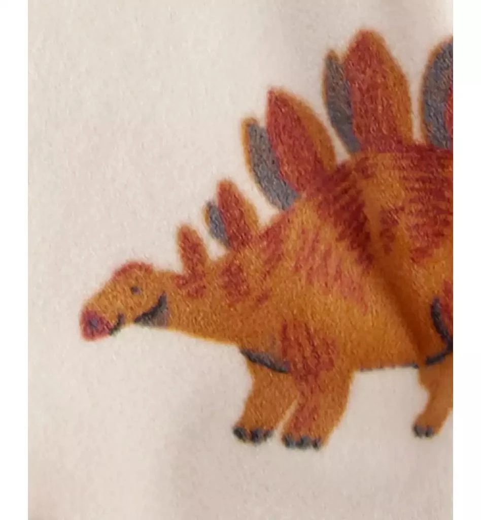 商品Carter's|Baby Boys Dinosaur-Print Long-Sleeve 2-Way-Zip 1-Piece Footed Pajamas,价格¥89,第3张图片详细描述