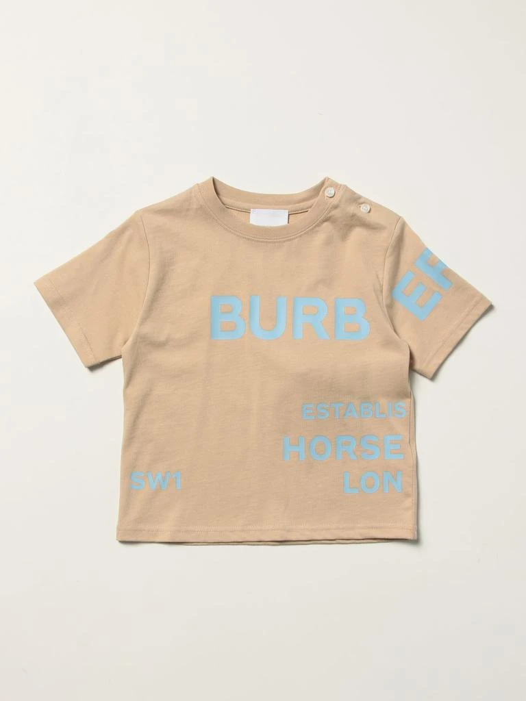 商品Burberry|Burberry cotton t-shirt with print,价格¥1021,第1张图片