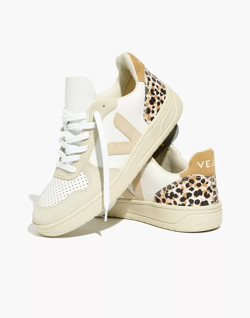 商品Madewell|V-10 Sneakers in Animal Print Leather,价格¥1188,第1张图片