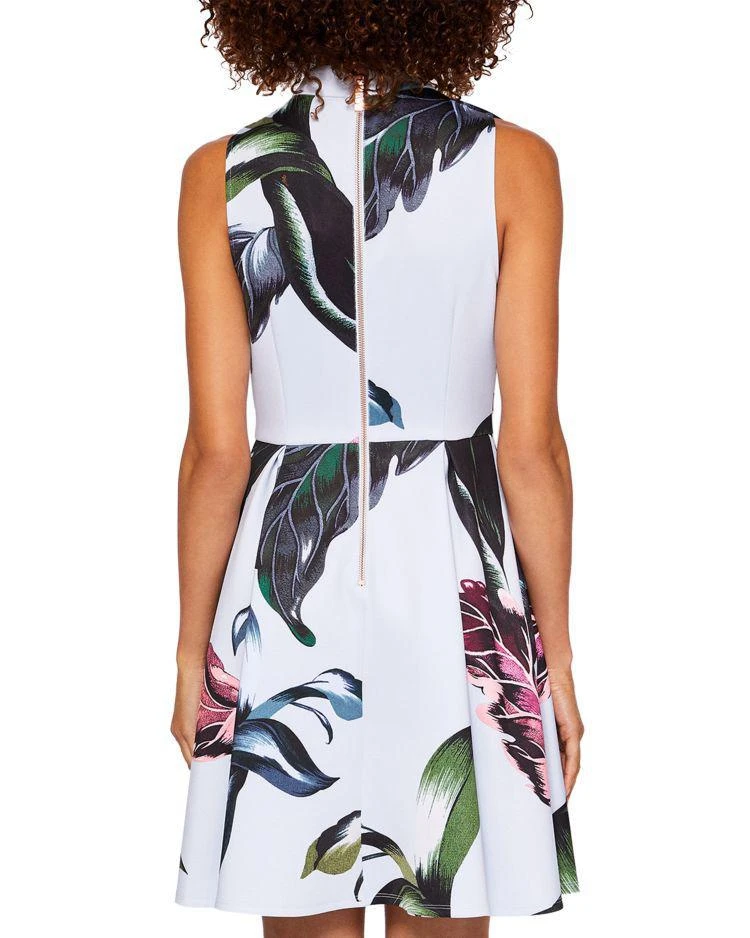 商品Ted Baker London|Ted Baker Evvia Eden Ruffle-Front Skater Dress,价格¥1444,第2张图片详细描述