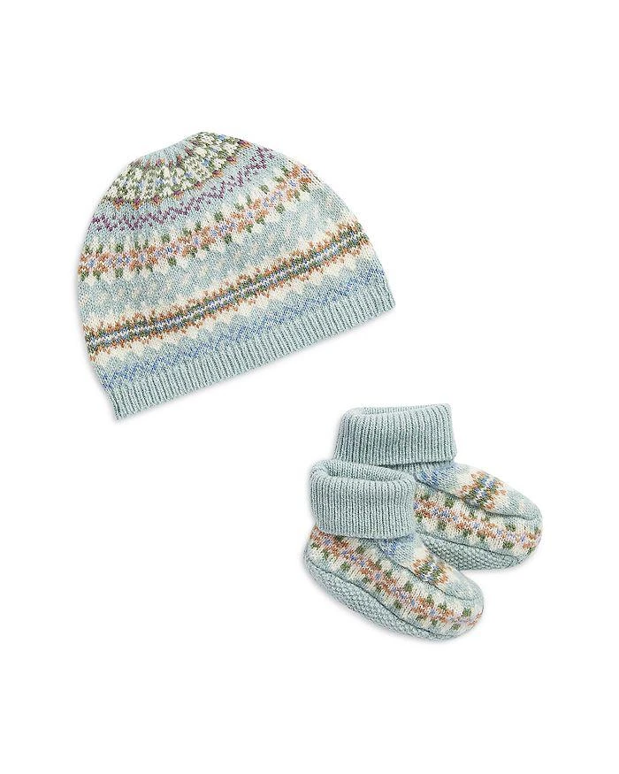 商品Ralph Lauren|Boys' Wool Blend Hat & Booties Set - Baby,价格¥714,第2张图片详细描述