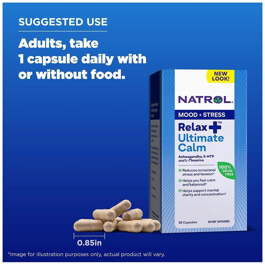 Relax+ Ultimate Calm, Stress Relief, Capsules 商品