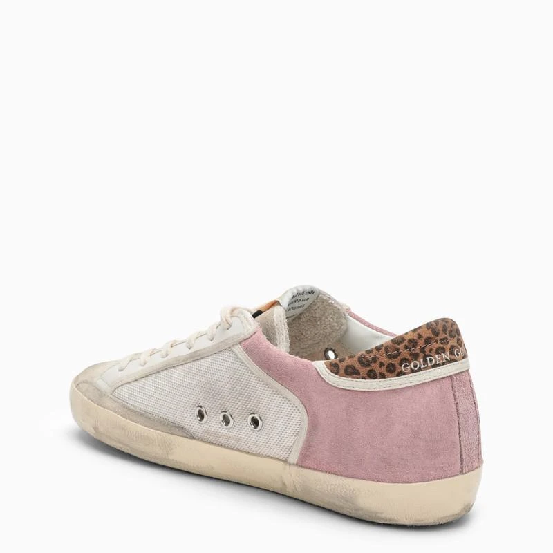 商品Golden Goose|Super-Star pink/cream trainer,价格¥3703,第4张图片详细描述