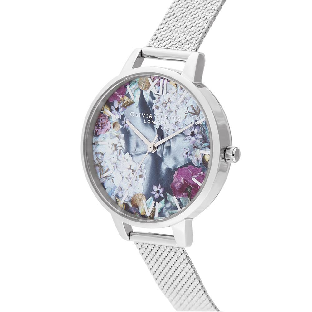 Women's Under The Sea Stainless Steel Mesh Bracelet Watch 34mm商品第2张图片规格展示