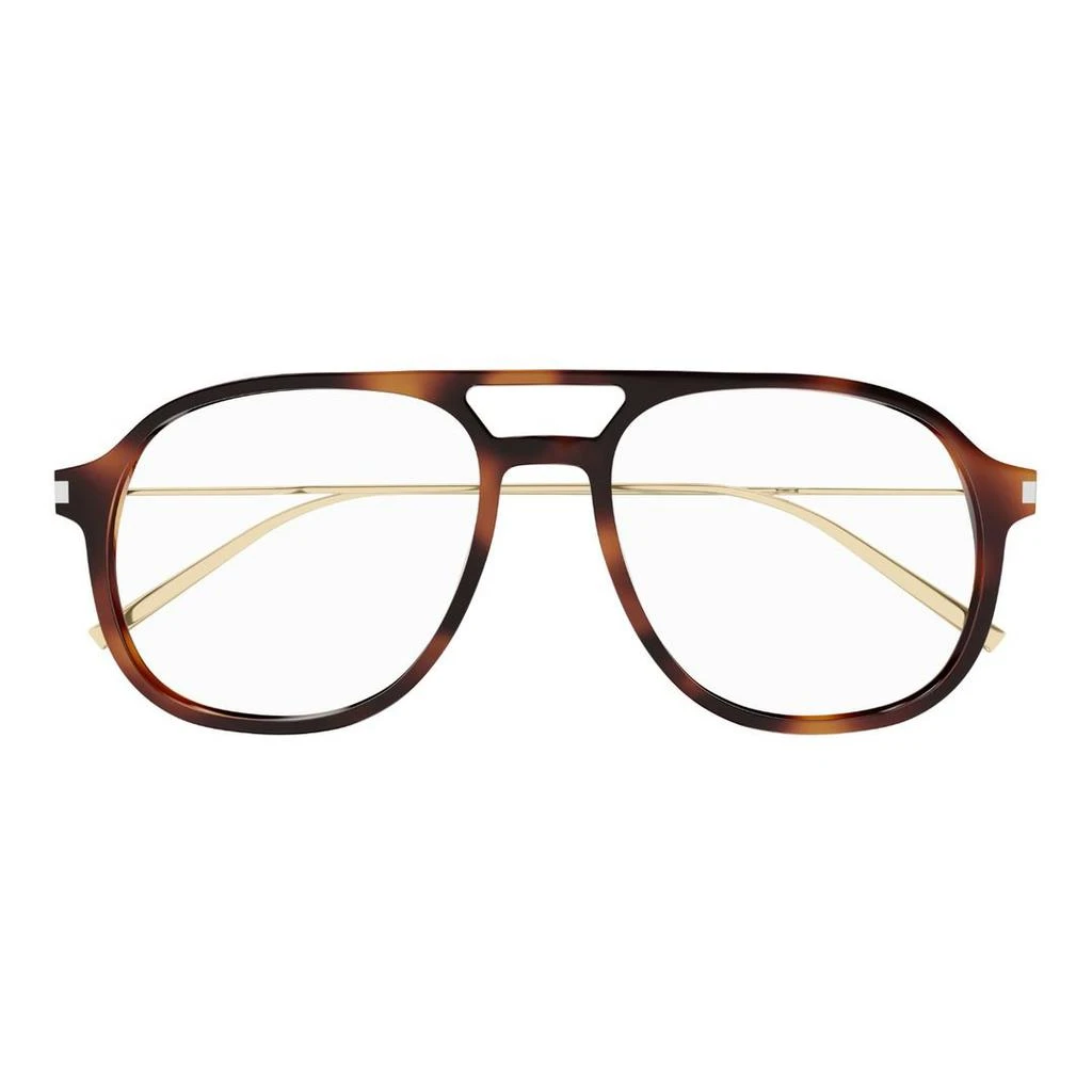 商品Yves Saint Laurent|Saint Laurent Eyewear Pilot Frame Glasses,价格¥2199,第1张图片