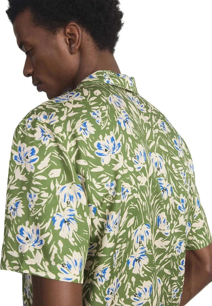 商品Frank And Oak|Floral Camp Collar Shirt - Men's,价格¥429,第4张图片详细描述