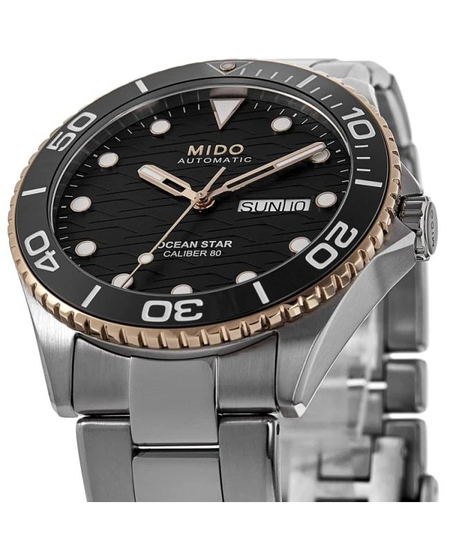 商品MIDO|Mido Ocean Star 200 C Black Dial Grey Steel Men's Watch M042.430.21.051.00,价格¥6714,第2张图片详细描述