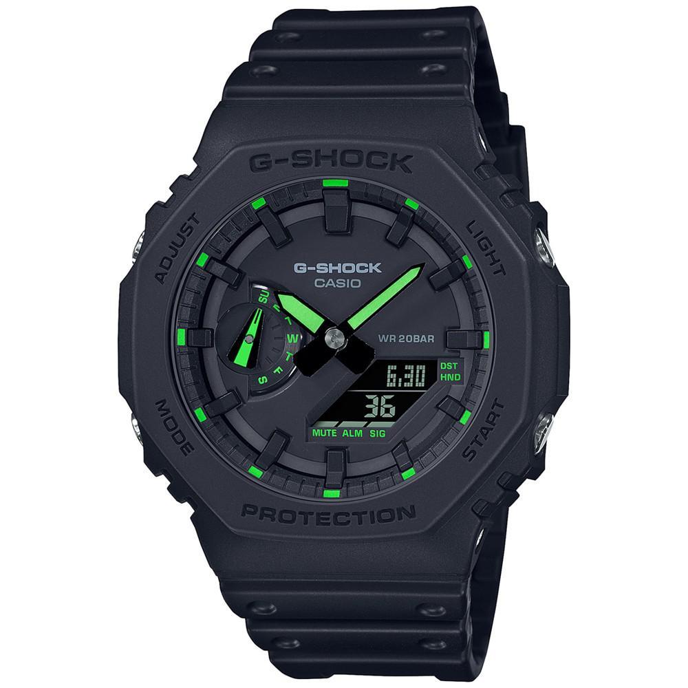 商品G-Shock|Men's Analog Digital Black Resin Strap Watch 45mm,价格¥730,第1张图片