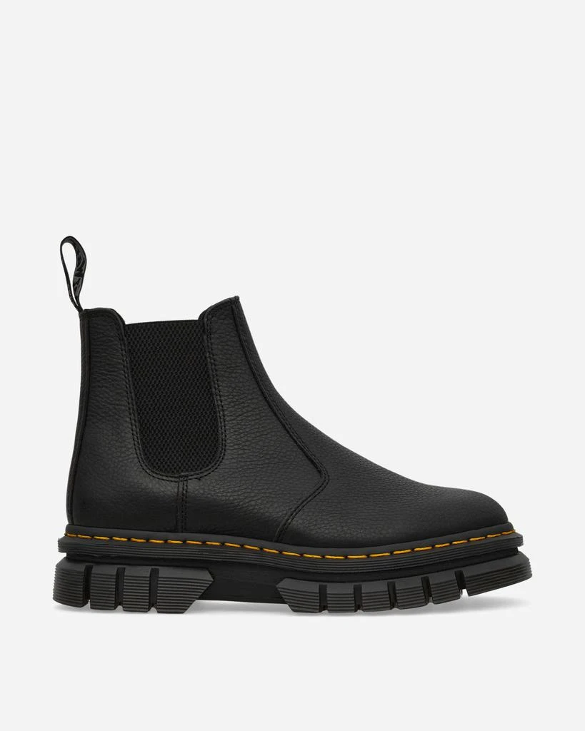 商品Dr. Martens|Rikard Lunar Leather Chelsea Boots Black,价格¥882,第1张图片