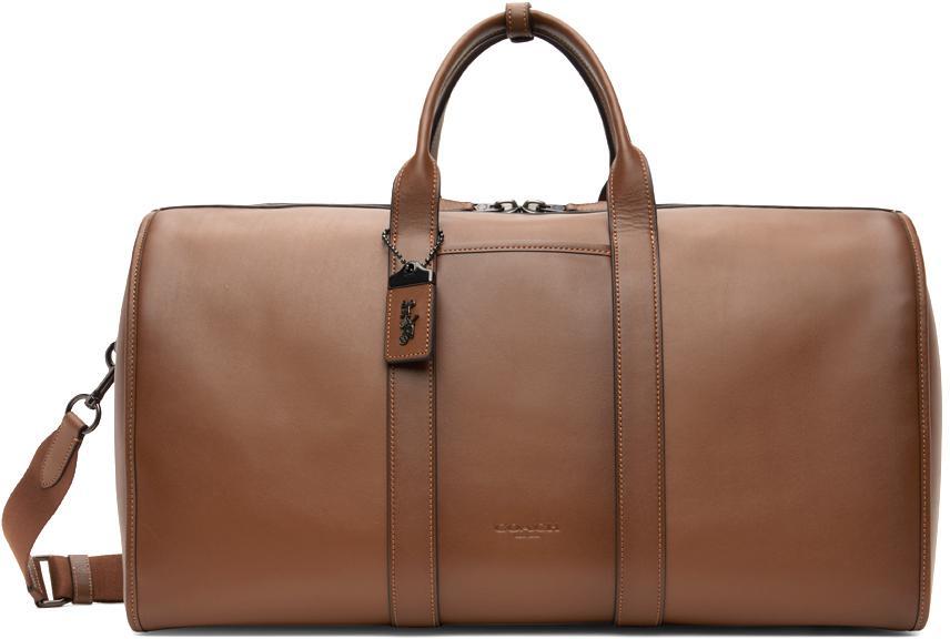 商品Coach|Brown Gotham Duffle Bag,价格¥5591,第1张图片