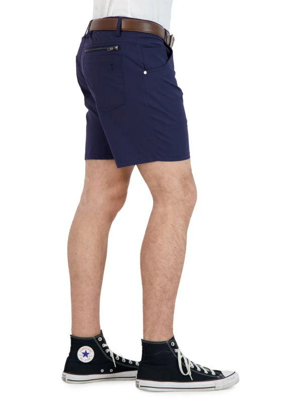 商品Levinas|Performance Tech Stretch Denim Shorts,价格¥317,第3张图片详细描述