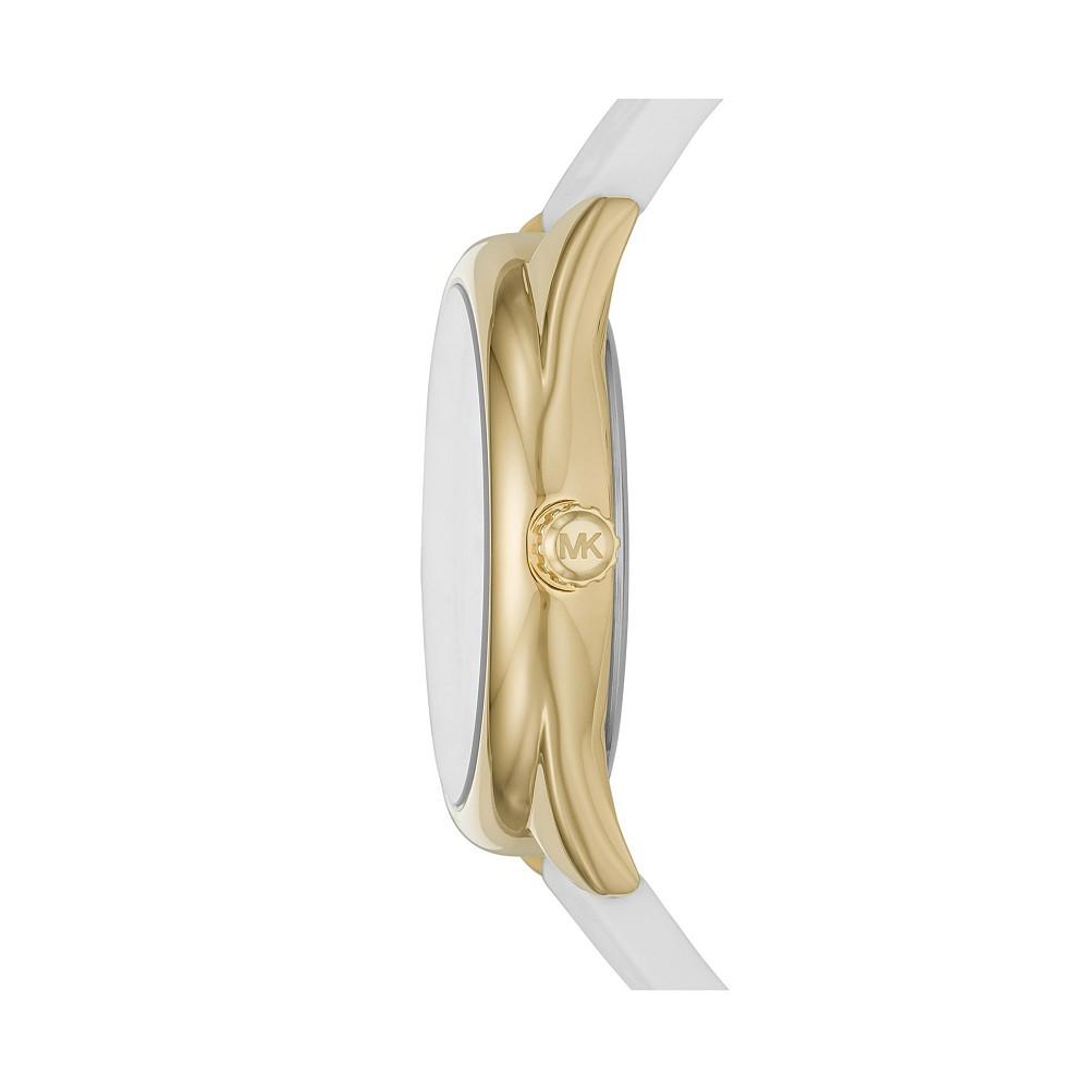 Women's Janelle White Silicone Strap Watch 42mm商品第3张图片规格展示
