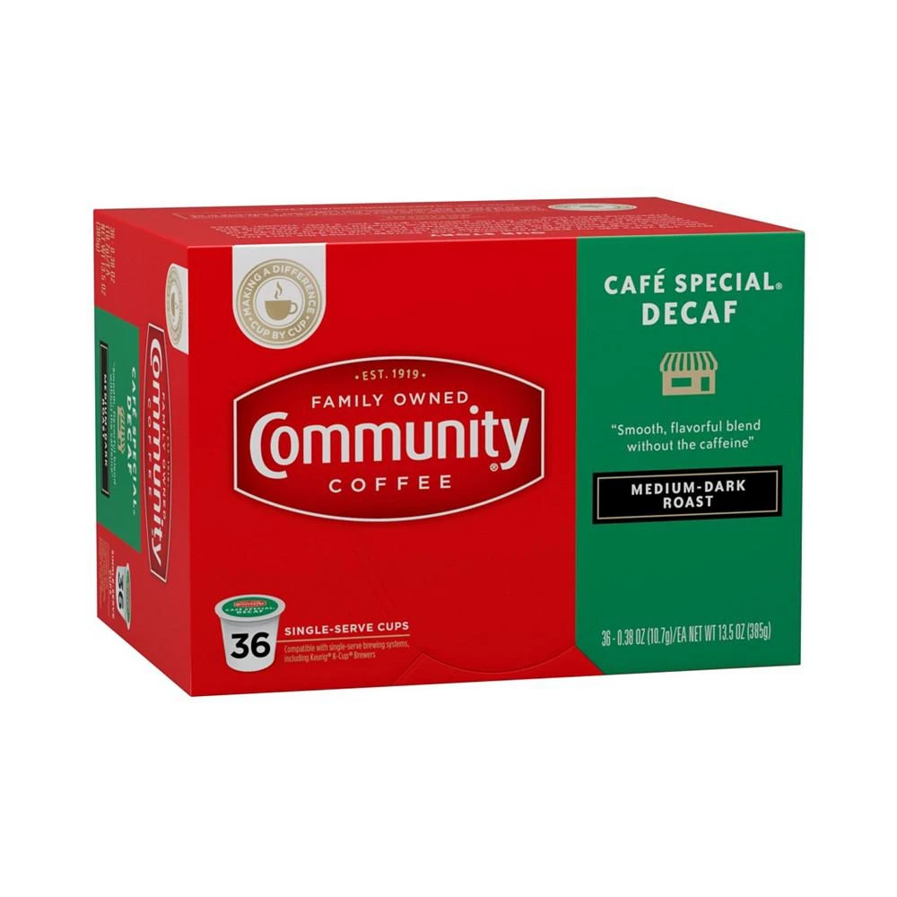 Cafe Special Decaf Medium-Dark Roast Single Serve Pods, Keurig K-Cup Brewer Compatible, 144 Ct 商品
