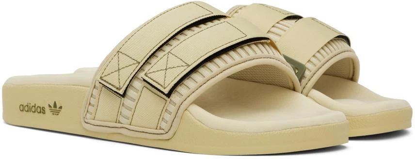 商品Adidas|Beige Adilette 2.0 Pride Slides,价格¥253,第4张图片详细描述