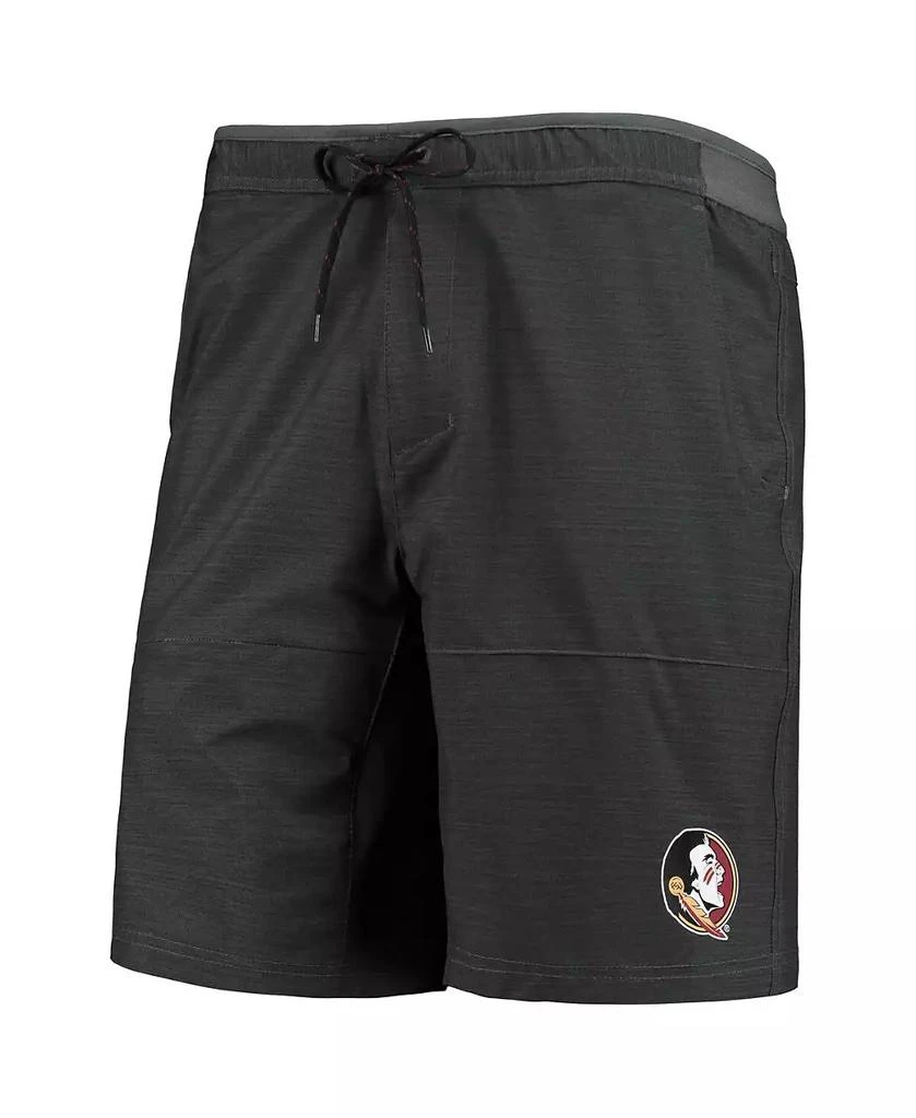 商品Columbia|Men's Heathered Charcoal Florida State Seminoles Twisted Creek Omni-Shield Shorts,价格¥371,第2张图片详细描述