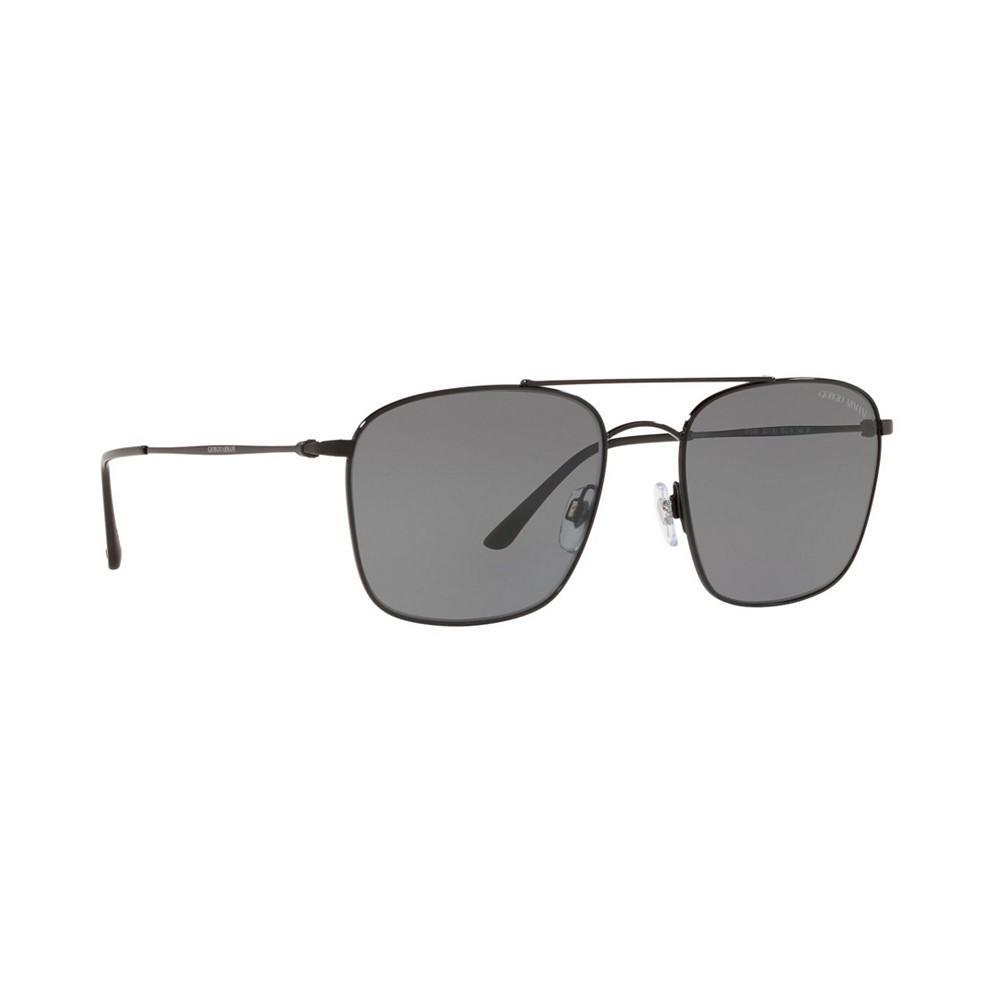 商品Giorgio Armani|Men's Polarized Sunglasses, AR6080,价格¥1441,第5张图片详细描述