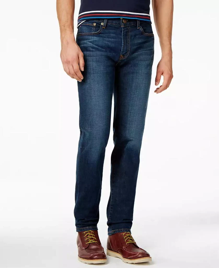 商品Tommy Hilfiger|Tommy Hilfiger Men's Slim-Fit Stretch Jeans,价格¥359,第1张图片