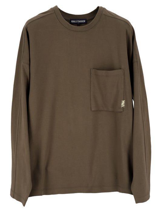 商品NOWANDTOMORROW|M Ponte Long Sleeve T-shirt,价格¥346,第1张图片