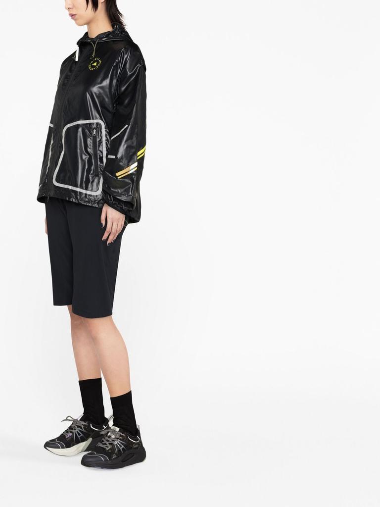 Adidas By Stella McCartney Coats Black商品第3张图片规格展示